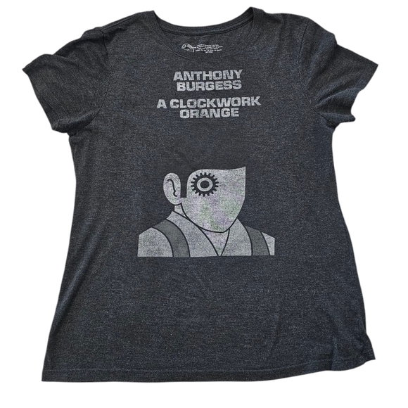 Out of Print Clothing Clockwork Orange Novel Graphic Tee Grey XXL - Picture 1 of 4
